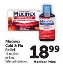 Mucinex Cold & Flu Relief