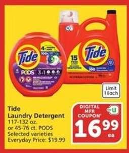 Tide Laundry Detergent