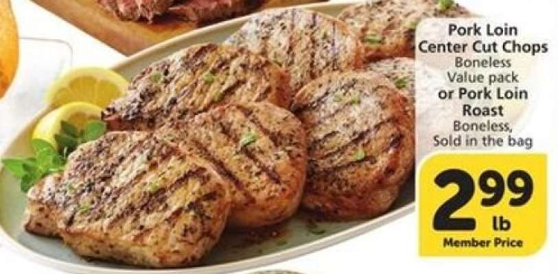 Pork Loin Center Cut Chops