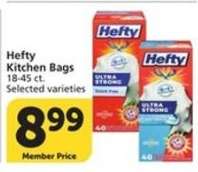 Hefty Kitchen Bags