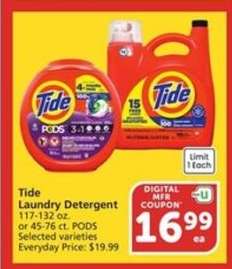 Tide Laundry Detergent