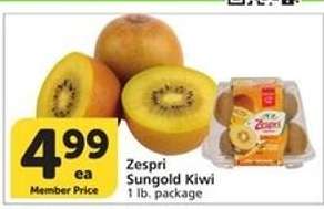Zespri Sungold Kiwi