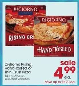 DiGiorno Rising, Hand-Tossed, or Thin Crust Pizza