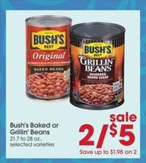 Bush's Baked or Grillin' Beans