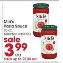 Mid's Pasta Sauce