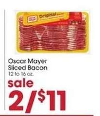 Oscar Mayer Sliced Bacon