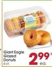 Giant Eagle Glazed Donuts