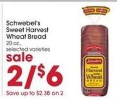 Schwebel's Sweet Harvest Wheat Bread