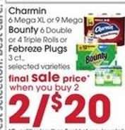 Charmin, Bounty, Febreze Plugs