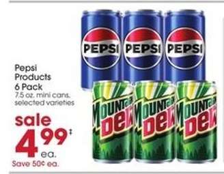 Pepsi Products 6 Pack
