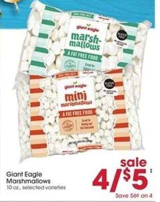 Giant Eagle Marshmallows