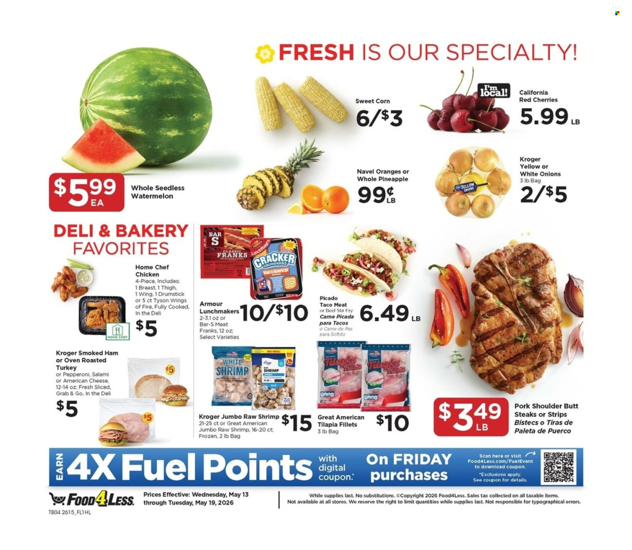 Food 4 Less ad - 05/13/2026 - 05/19/2026. Page 4