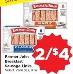 Farmer John Breakfast Sausage Links