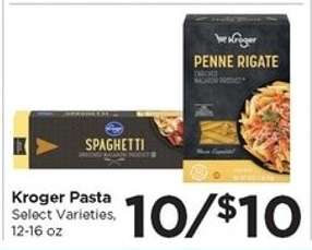 Kroger Pasta