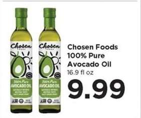 CHOSEN FOODS 100% PURE AVOCADO OIL