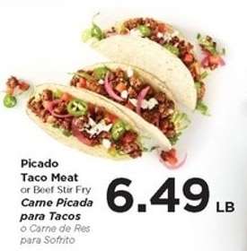 Picado Taco Meat or Beef Stir Fry