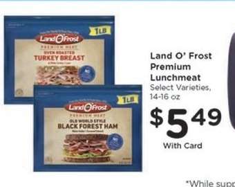 Land O'Frost Premium Lunchmeat