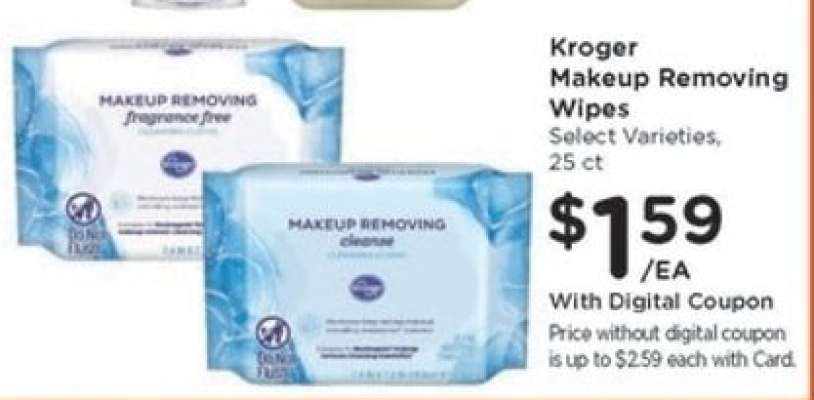 Kroger Makeup Removing Wipes