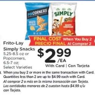 Frito-Lay Simply Snacks