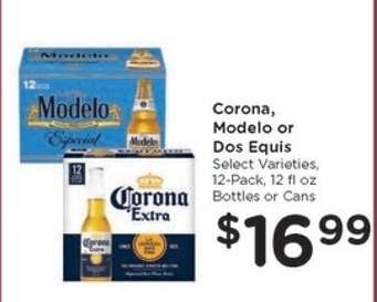 Corona, Modelo or Dos Equis