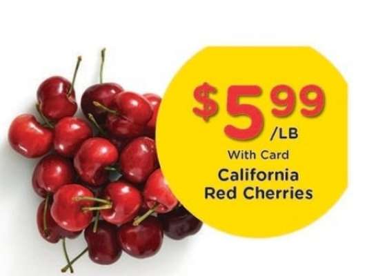 California Red Cherries