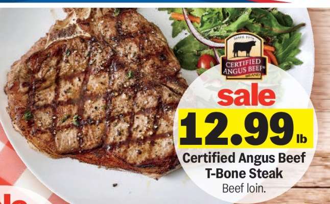 Certified Angus Beef T-Bone Steak