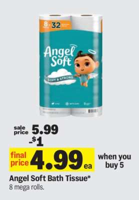 Angel Soft Bath Tissue
