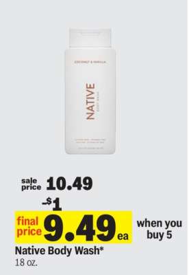 Native Body Wash