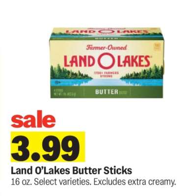 Land O'Lakes Butter Sticks*