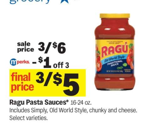 Ragú Pasta Sauces