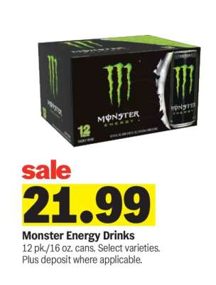 Monster Energy Drinks