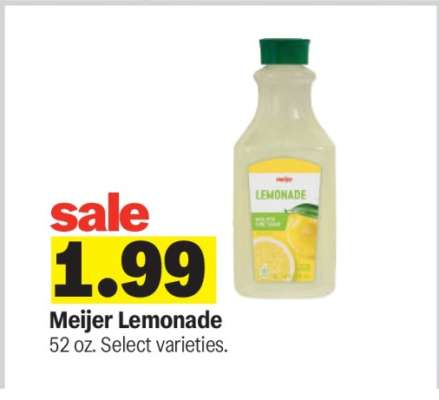 Meijer Lemonade