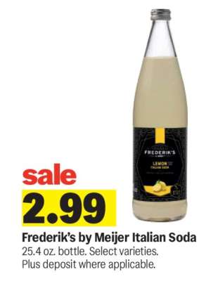 Frederik's by Meijer Italian Soda