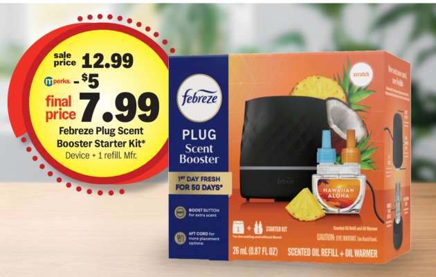 Febreze Plug Scent Booster Starter Kit