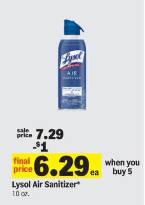 Lysol Air Sanitizer