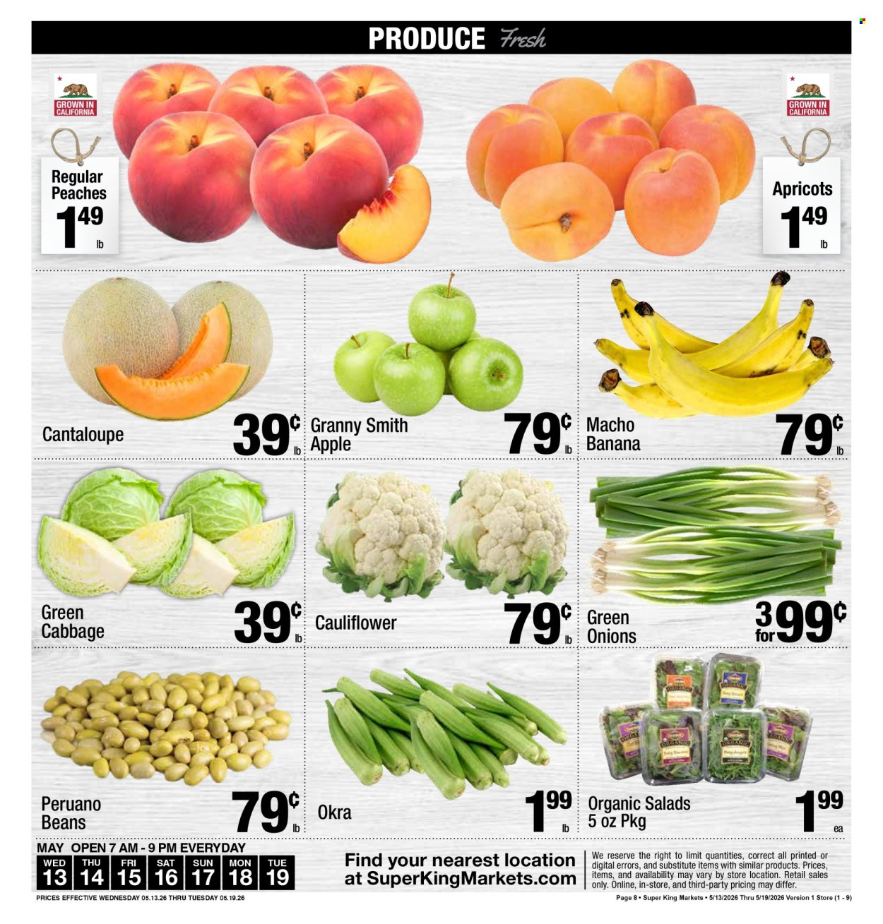 Super King Markets ad - 05/13/2026 - 05/19/2026. Page 9