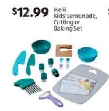 Melii Kids' Lemonade, Cutting or Baking Set