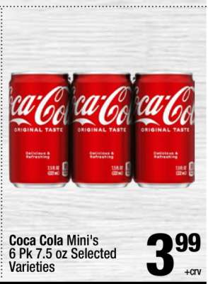 Coca Cola Mini's