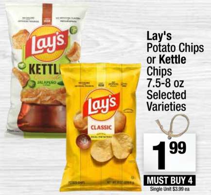 Lay's Potato Chips or Kettle Chips