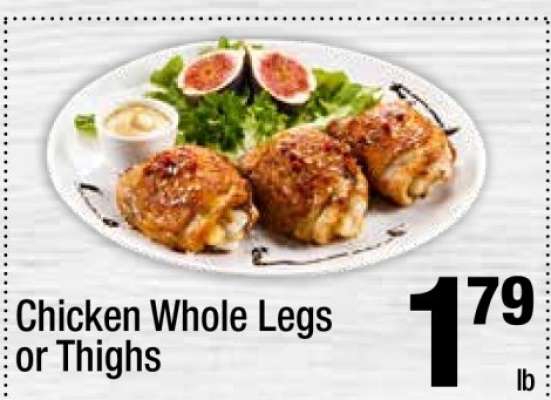 Chicken Whole Legs or Thighs
