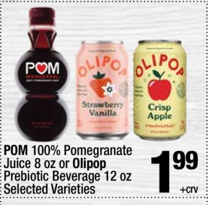 Olipop Prebiotic Beverage