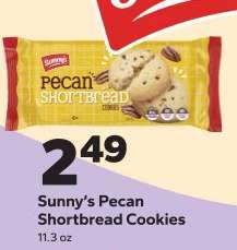 Sunny's Pecan Shortbread Cookies