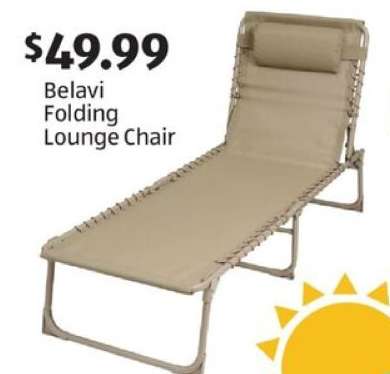 Belavi Folding Lounge Chair