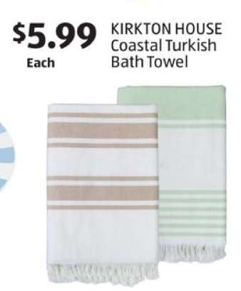KIRKTON HOUSE Coastal Turkish Bath Towel