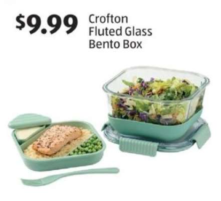 Crofton Fluted Glass Bento Box