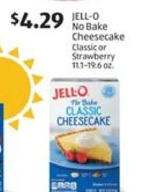 Jell-O No Bake Cheesecake