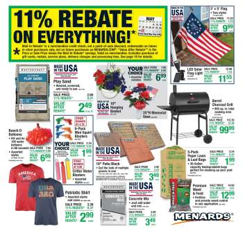 Menards Flyer - 05/14/2026 - 05/25/2026.
