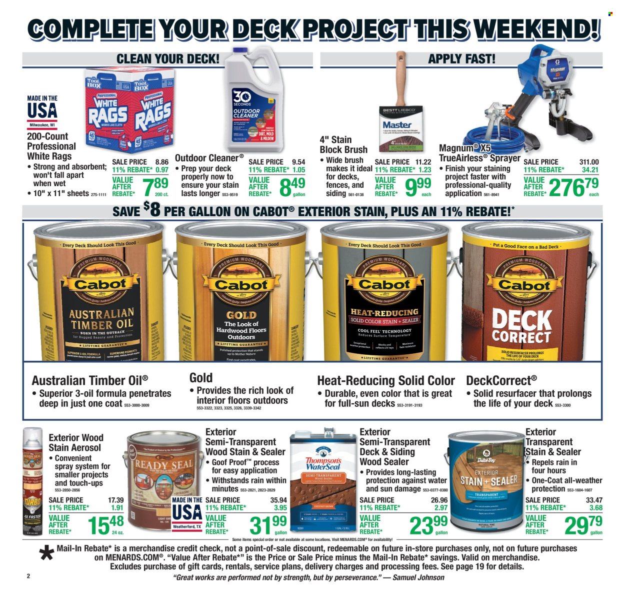Menards ad - 05/14/2026 - 05/25/2026. Page 3