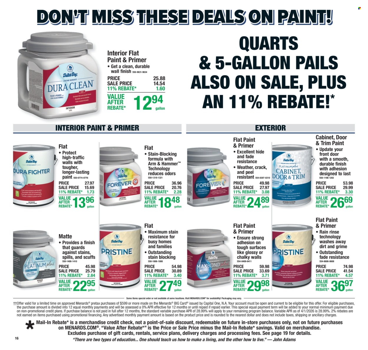 Menards ad - 05/14/2026 - 05/25/2026. Page 20