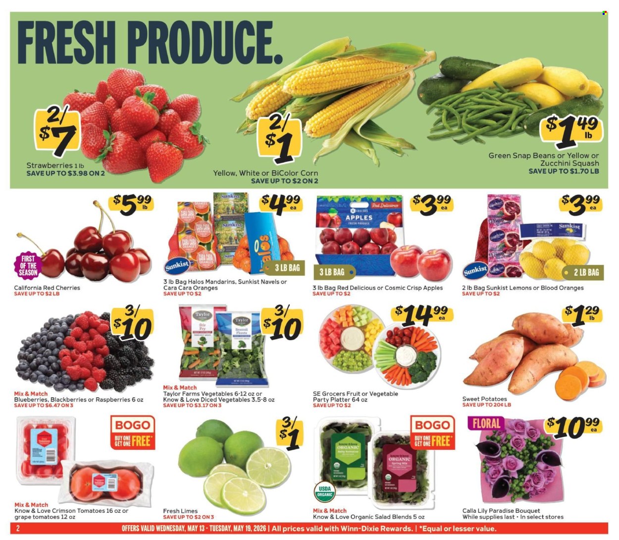 Winn Dixie ad - 05/13/2026 - 05/19/2026. Page 2